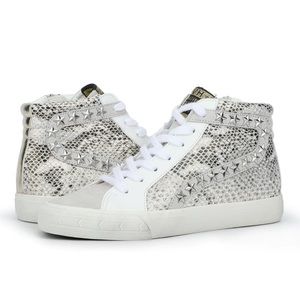Vintage Havana Kate High Gold Snake Multi Sneakers